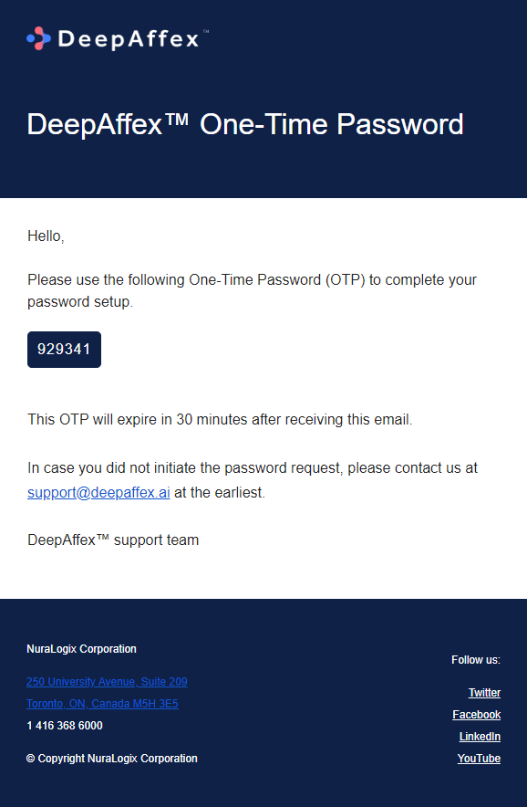 OTP Email